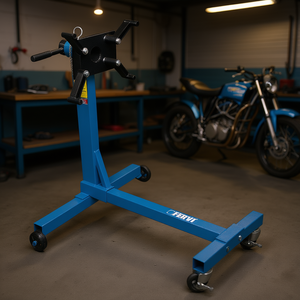 Soporte de Motor Fervi S019 para Reparación de Motocicletas y Automóviles - Product Image 3