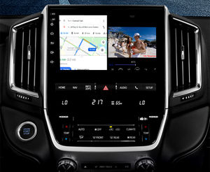 เครื่องเล่นมัลติมีเดียหน้าจอสัมผัสแอนดรอยด์สำหรับ Toyota Land Cruiser LC200 2016-2020 - Product Image 3