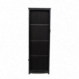 Modern Living Room Fabric <b>Cabinet</b> With Freestanding Durable Stainless Steel MDF Panel and Pine Wood - Product Image 4