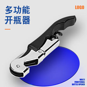 Sacacorchos Multifunción Moderno con Diseño Plano, Abridor de Botellas de Vino y Cerveza, Versátil para Uso Doméstico y Comercial XR90578 - Product Image 5