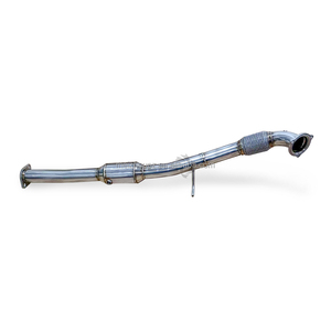 Volvo V40 2.0T 2012-2019 Downpipe sans catalyseur à haut débit en acier inoxydable SS304 pour un gain de puissance et un son d'échappement agressif - Product Image 6
