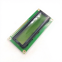 LCD1602 1602 1602a 16x2 5V modul kuning hijau Scree dengan modul LCD lampu latar