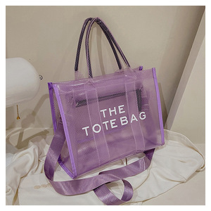 Wholesale Custom logo Pvc Transparent Messenger <strong>Bag</strong> <strong>Shoulder</strong> Crossbody <strong>Bag</strong> Women <strong>Handbag</strong> Travel Beach <strong>Student</strong> Tote <strong>Bag</strong> - Product Image 6