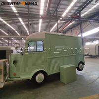 Coffee Van Food Trailer personnalisé Snack-Bar mobile Remorque Alimentaire Petit Food Truck Restaurant entièrement équipé