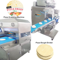 Machine automatique de fabrication de bases de pizza rondes de haute technologie, diviseuse de boules de pâte, acier inoxydable de qualité alimentaire, haute vitesse pour la ligne de production de céréales