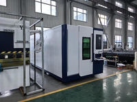 Máquina de Corte Láser de Fibra CNC de Protección Total con Mesa Doble para la Fabricación de Sistemas de Almacenamiento y Estanterías para Almacenes