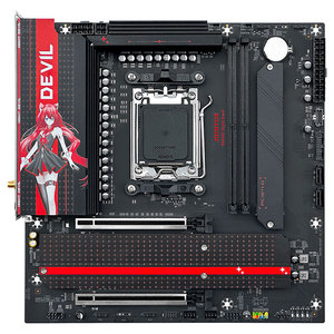 JGINYUE-AMDMSI b650m Night Devil chơi game Bo mạch chủ AMD AM5 DDR5 PCIe 4.0 RGB 128GB RAM <span class=keywords><strong>2</strong></span>.5g Lan USB 3.<span class=keywords><strong>2</strong></span> m. <span class=keywords><strong>2</strong></span> SATA - Product Image 1