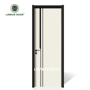 定制木制室内门隔音卧室门防夹静音门适用于酒店学校宿舍 - Product Image 2