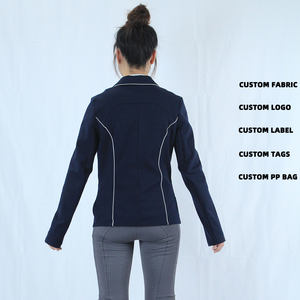 ARLAN Good Quality Show Sparkle Soft Women <b>Shower</b> <b>Proof</b> Riding Competition Brown Questrian Equestrian <b>Jacket</b> - Product Image 2