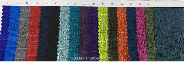 Waterproof 420d Diamond Ripstop Nylon Fabric by Yitai Textile