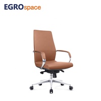 Chaise de bureau exécutive confortable à roulettes EGROspace Swivel Professional Racing Staff