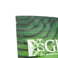 Sachet latéral personnalisé en aluminium et plastique pour emballage de miel, thé, café, lait en poudre