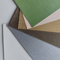 Papel Recubierto de PVC Ecológico e Impermeable para Encuadernación de Libros, Papel para Cubiertas de Documentos, para Cajas de Regalo de Lujo, Cuadernos y Cubiertas de Certificados