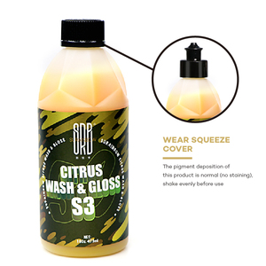 SURAINBOW Nouveaux produits chimiques automobiles Série d'entretien automobile DIY <span class=keywords><strong>S3</strong></span> Shampoing automobile brillant à base d'agrumes - Product Image 5