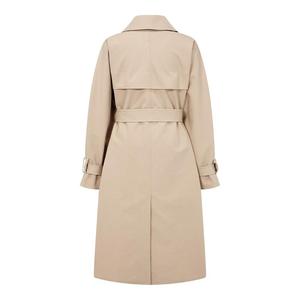 Giacca di abbigliamento più recente in <span class=keywords><strong>cotone</strong></span> ODM/OEM moda bianca fibbie lunghe di lusso in lana su misura Trench abbigliamento da donna - Product Image 5