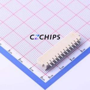 HC-XH-12AWT Wire-to-Board Pin Header SMD,P=2.5mm,Horizontal Mount Connector 1x12P 2.5mm Horizontal Mount XH - Product Image 2