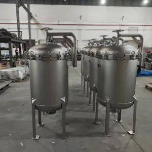 Multi корпус фильтра мешка из нержавеющей стали для жидкостной фильтрации