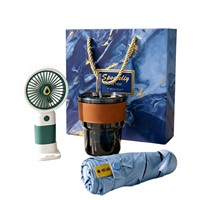 Coffret cadeau d'accueil personnalisé haut de gamme pour employés d'entreprise, boîte d'entreprise de marque avec parapluie, thermos, serviette, kit essentiel