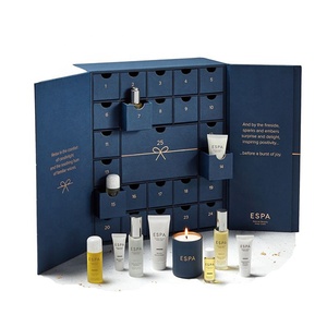 Rouge Cosmétiques Tiroir Carton Calendrier De L'<span class=keywords><strong>avent</strong></span> Boîte Personnalisée Avec Logo Estampé - Product Image 4