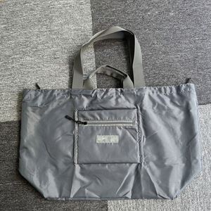 Large Capacity Custom logo Ripstop Polyester Reusable Collapsible Reusable Ultralight <b>Folding</b> Tote <b>Bag</b> for Travel Shopping - Product Image 3