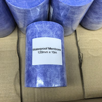 Membrane de Désolidarisation Écologique Sous Carrelage en Rouleau – Tissu Imperméable pour Salle de Bain, Douche, Sauna