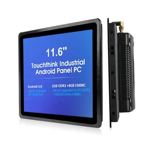Touchthink แท็บเล็ตพีซีอุตสาหกรรม Ip65,กันน้ำ Full Hd แอนดรอยด์6.0 All In One 11.6นิ้วหน้าจอสัมผัสคอมพิวเตอร์แอนดรอยด์