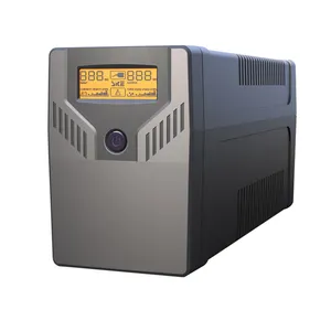 塑料离线UPS 360W不间断电源LCD LED可选12V 7AH UPS 600VA