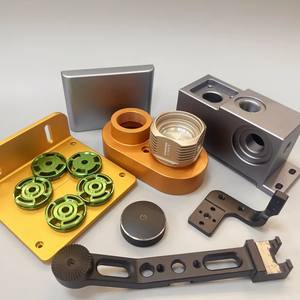 金属プラスチック製アルミ合金CNC加工部品小型バッチ注文CNC部品 - Product Image 1