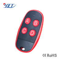 Télécommande sans fil RF 433 MHz à 4 boutons avec code d'apprentissage pour porte de garage - Offre Spéciale