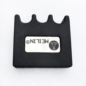 Support de queue de billard MELIN à 3 trous en mousse noire, prix de gros, en vente - Product Image 1