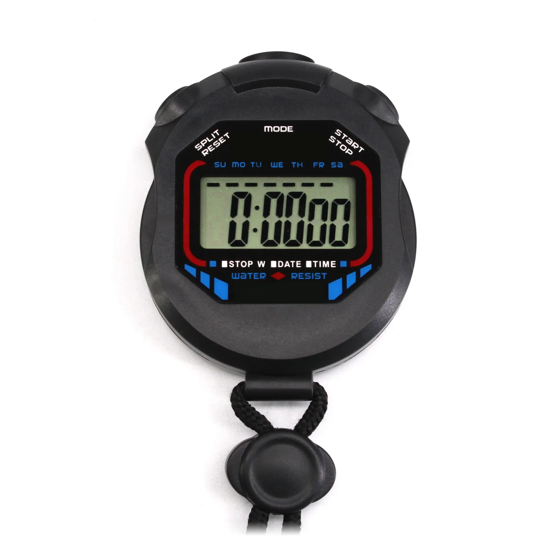 Digital Stopwatch Kid Custom Logo Nurse Hospital Bike Bicycle Sport Water Resistant Hand Coach Waterproof Digital Time Stopwatch Timer Stop Watch