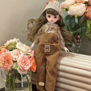 ชุดตุ๊กตาเจ้าหญิง BJD ขนาด 6 นิ้ว 30 ซม. ชุดแต่งตัวของเล่นสำหรับเด็กผู้หญิงอายุ 7-14 ปี พร้อมกล่องสีสันสวยงามแบบยอดนิยมบนอินเทอร์เน็ต - Product Image 2