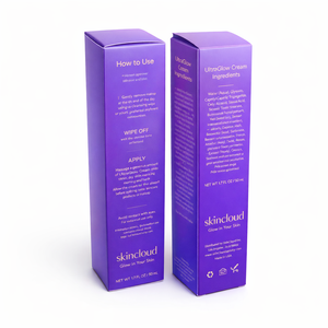 Custom Cosmetic Packaging Box Paperboard Carton for Makeup Texture Paper Box Gold Foil Stamping Custom Logo Wholesale - Product Image 3