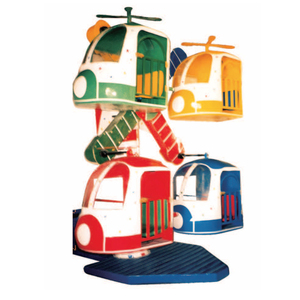 Scarpa nave pesce disco carosello rosa commerciale di alta qualità giochi per bambini parco per bambini 36 posti sedia volante di lusso - Product Image 1