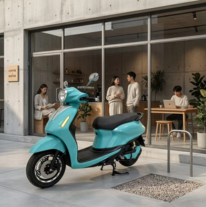 Scooter Eléctrico Retro de Moda, 72V 1500W, Diseño Clásico, E-Moped Urbano para Damas y Adultos - Product Image 3