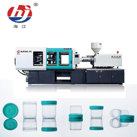 Machine de moulage par injection plastique à vis horizontale à paroi mince pour tasses et récipients alimentaires Fabrication flexible en matériau PC PP