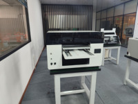 Mini impresora plana UV XP600 de alta calidad 4050 DX7 A3 LED UV DTF impresora de inyección de tinta plana para Material de huevo