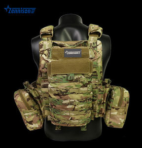 Klaar Om Groen Tactisch Vest Oxford Uitrustingplaatdrager Lichtgewicht Veiligheidsproduct Te Verzenden - Product Image 5