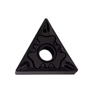 Tnmg160404 CNC biến lưỡi 160408 tam giác màu đen bên ngoài vòng thép với chip tuyệt vời phá vỡ và mặc sức đề kháng - Product Image 1