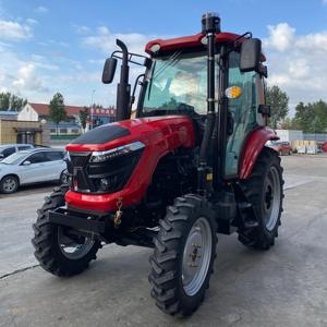 Livraison gratuite, mini tracteurs 4x4 à 4 roues motrices pour l'agriculture, moteur diesel EPA le moins cher, 50 ch, 60 ch, 70 ch, 80 ch - Product Image 5