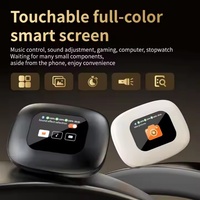 OWS LX-80 Écouteurs à écran tactile LED couleur pleine, écouteurs sportifs à conduction aérienne avec ANC+ENC