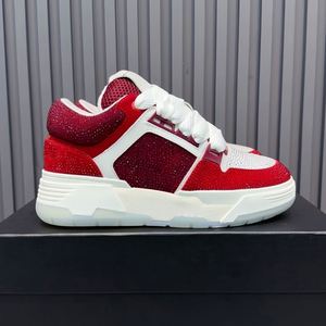 <b>Top</b> Quality New Designer Luxury Shoes <b>Rhinestone</b> Men Fashion Leather Rubber Casual Sneakers Designer Trainer Shoes Men - Product Image 2