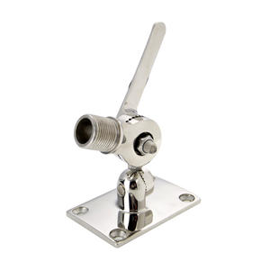 Accesorios Marinos de Acero Inoxidable, Soporte de Antena de 92 mm, Ajuste Multiángulo, Soportes Ajustables para Barcos, Accesorios de Herraje para Yates - Product Image 1