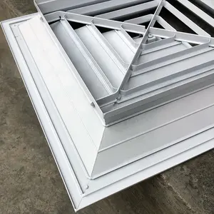 Duct fanshun אוויר vac מפזר hvac אוויר מרובע מפזר אוויר מרובע