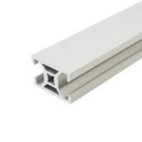 Profilé en aluminium Euro Standard 2030 à rainures en T 6063 T6 anodisé CNC pour cadres de machines d'automatisation industrielle (coupe/soudage)