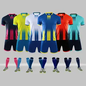 Sublimated Soccer T Shirt Custom College Retro Football Jersey High Quality Soccer Wear Short Sleeve