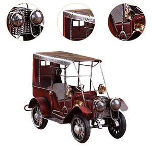 <b>Retro</b> Nostalgia Classic Car Car Model Creative Desktop Ornaments Living Room Wine Cooler Bookcase Home <b>Decorations</b> - Product Image 2