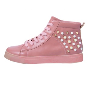 Zapatillas de <span class=keywords><strong>tenis</strong></span> de corte alto personalizadas para <span class=keywords><strong>mujer</strong></span>, a la moda 2026, de precio económico - Product Image 3
