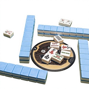 Mesa de Mahjong Automática para Cuatro Jugadores con Función Magnética Positiva, Mesa de Mahjong para Juego Automático con Fichas - Product Image 1