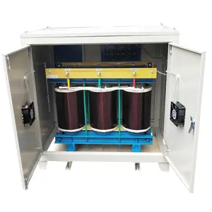 100 kw/kva transformador passo para baixo 380v para 208v 3 fase tipo seco transformadores de isolamento com preço de fábrica para uso industrial